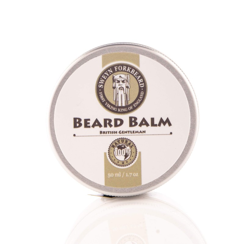 Beard Balm British Gentleman 100% Natural & Organic by Sweyn
