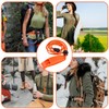 GXGM Pack of 3 with Reflective Rope, Whistle, Safety Whistle,