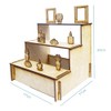 Genérico Altar Decorativo Ofrenda Día De Muertos Halloween MDF Mini