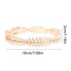 Rivertree Roman Emperor Crown Laurel Wreath Gold Leaf Headband Costume