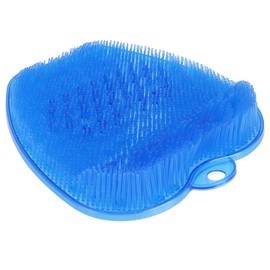 Shower Foot Massager Scrubber Promote Blood Circulation Deep Cleaning Reduces Pain Silicone Foot Scrubber Mat with Suction Cup
