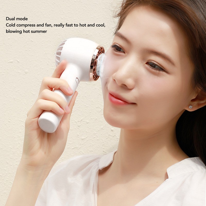 Mini Handheld Fan Portable USB Rechargeable Small Pocket Fan with