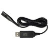 vhbw Charging Cable compatible with Braun Series 720s-6, 720s-7, 730s-3,