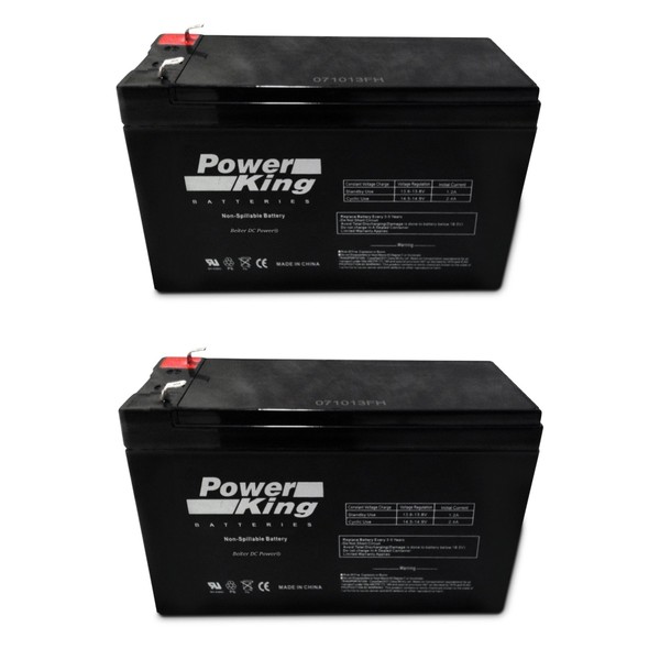 Extended Range Upgrade Your Razor E200/E200S/E300 High Performance Replacement Batteries. (2) 12V 9ah 28% Longer Run Time Than Original Batteries Beiter DC Power