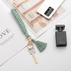 CHUQING Keyring Woman Macrame Handmade Bracelet Tassel Anyards for Keys,