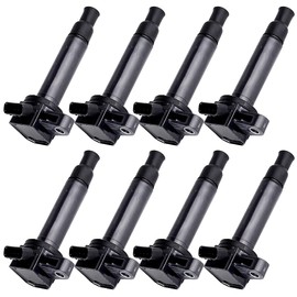 GDSMOTU Ignition Coil Pack Fit for Toyota Sequoia 4.7L 2001-2009 for Toyota Land Cruiser 4.7L 1998-2007 for Toyota Tundra 4.7L 2000-2009, Set of 8, 5C1196 UF230