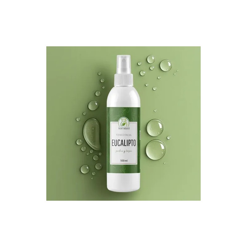Tónico Facial Eucalipto 500 Ml Normal A Mixta Día/noche