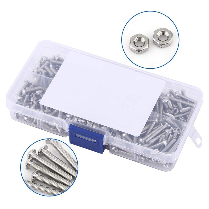 M3 Hex Socket Head Screw Set Stainless Steel 6mm 8mm