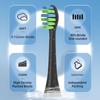 Replacement Toothbrush Heads with Covers for 7am2m AM101/AM105 Electric Toothbrush,10