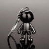 HVSWLY Metal Astronaut Pendant key Chain, Spaceman Robot Astronaut Car