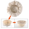 6 Pieces Round Bread Proofing Basket Cloth Liner, Banneton Proofing
