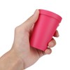 7PCS Break-Resistant Reusable PP Cups Rainbow Dishwasher Safe Plastic Tumblers