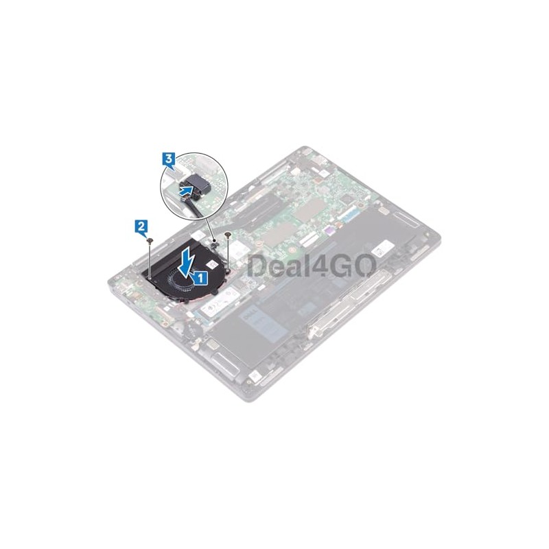 Deal4GO CPU Cooling Fan G0Y8C 0G0Y8C Replacement for Dell Inspiron