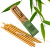 GET FRESH Reusable Bamboo Drinking Straws Set – 6-pack Natural