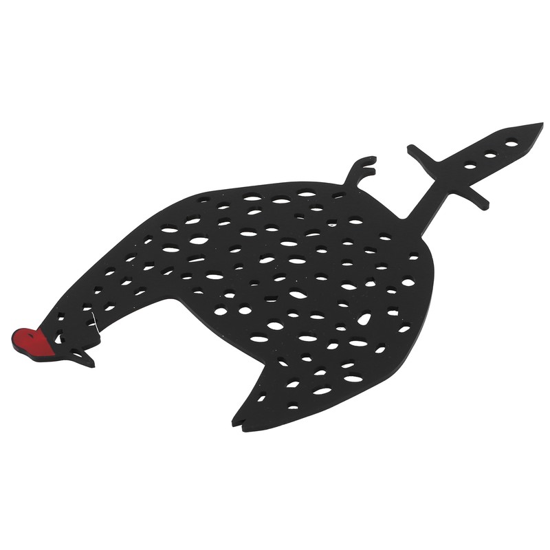 Chicken Hen Stake Hollow Animal Shape Decoration Outdoor Garden Lawn