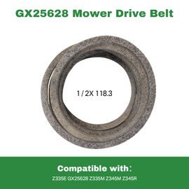 GX25628 Replacement for John Deere 42 Inch Mower Deck Belt Z335E Z315E, Z320M, Z320R, Z335M, Z345M