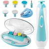 Lima de Uñas Bebe,Cuidado de Uñas del Bebé Kit,Pulidor de