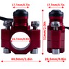 ORAEVY CNC Universal Motorcycle Engine Stop Start Kill Switch Button