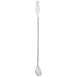 spiral bar spoon large right handed