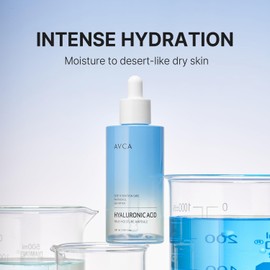Suero de ácido hialurónico True Moisture Suero facial para pieles secas, deshidratadas y grasas Cuidado de la piel coreano (100 ml/3,38 fl.oz.)
