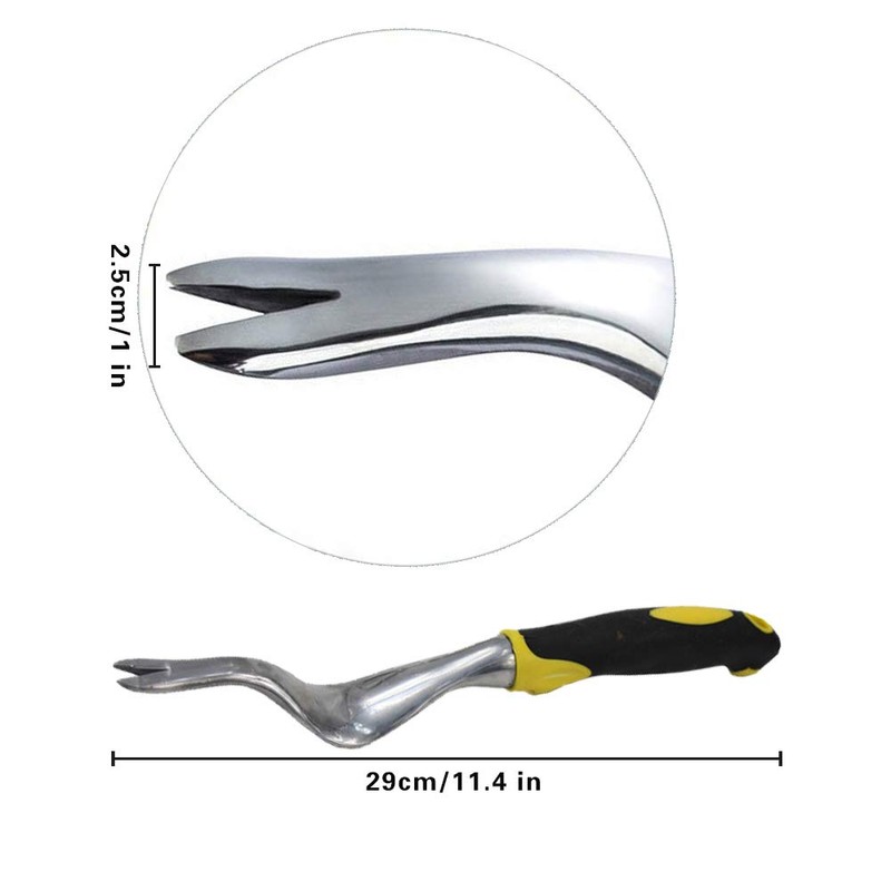 Hand Weeder Remover Tool Manual Weed Puller Bend-Proof Weed Puller