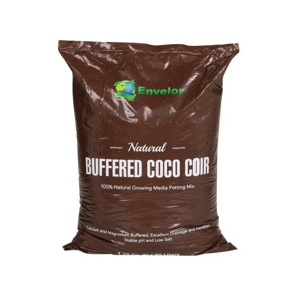 Envelor Potting Soil Mix Coco Coir - Succulent Soil, Expanded Coconut Coir Grow Media Indoor