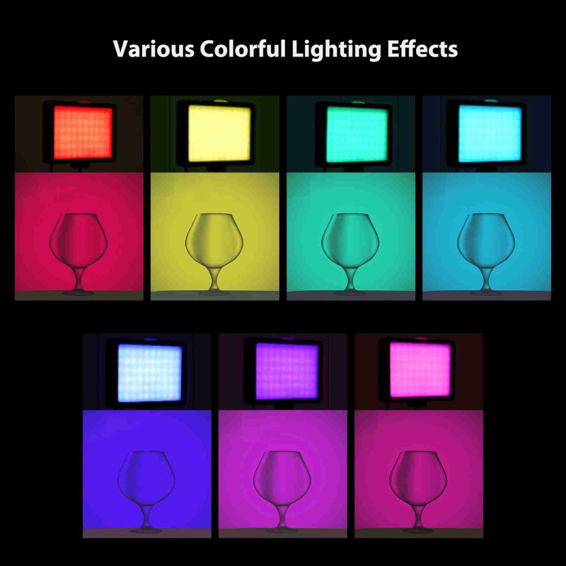 RGB Video Light Kit High Brightness USB Power Photography LED
