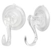 TRIXES 2PC Large Suction Cup with Plastic Hooks - Window
