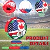 Marspark Soccer Piñata Set with Stick and Blindfold, 12.5"