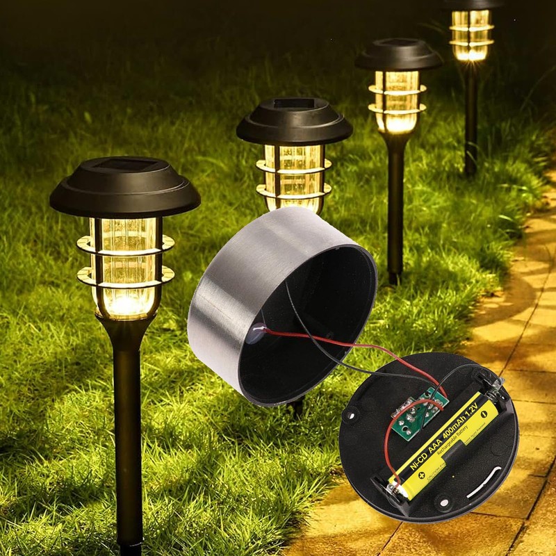 PKCELL Rechargeable 400mAh AAA Battery 1.2V NiCD Battery1.2V for Garden