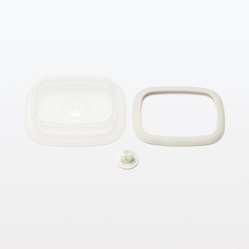 MUJI 44402276 Enameled Storage Containers Airtight Lid with Valve and