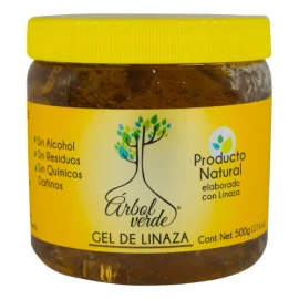 Gel Fijador De Linaza Para Peinar 500gr Arbol Verde Natural