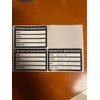2x3 inch Preventive Maintenance Stickers for Machines and Equipments 100