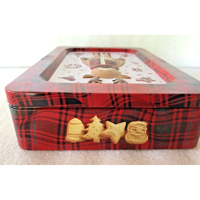 Walkers Shortbread Butter Cookies REINDEER Holiday, 9 3/4" x 6