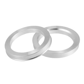 X AUTOHAUX 2pcs OD 78.1mm to ID 60.1mm Aluminium Alloy Car Hub Centric Rings Wheel Bore Center Spacer