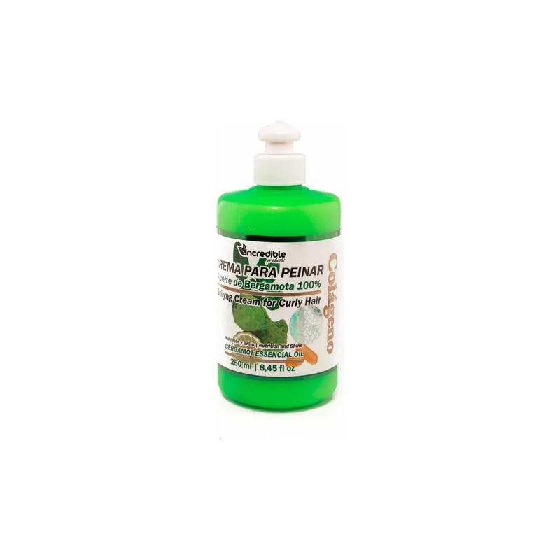 Crema Para Peinar Rizos Con Bergamota Y Colageno 250 Ml
