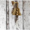 zeitzone Nostalgic Ship Bell Brass Maritime Door Bell 9 cm