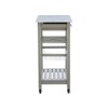 Linon Kitchen Island, Gray