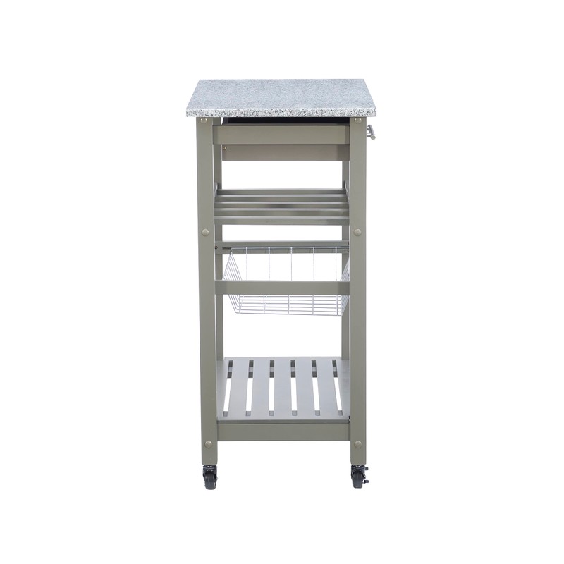 Linon Kitchen Island, Gray