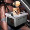 JOEJOY Deluxe Dog Booster Seat with Sturdy Metal Frame and