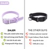 ZALER Waterproof Dog Collar, Adjustable Odor Proof Dog Collars Easy