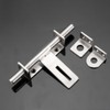 Heavy Duty Barrel Bolt with Padlock Hole, 6.7 Inch Slide