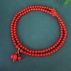 HETICA Cinnabar Necklace for Women Feng Shui Peace Talisman Good