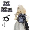 3 Pack Bearded Dragon Harness and Leash Set - Adjustable