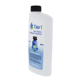 Tier1 Water Softener Cleanser 16 oz | Universal Resin Cleaner for Most Water Softeners | Reduce Mineral Buildup & Odor | Easy Direct-Pour Formula for Brine Wells | Maintain Peak System Performance