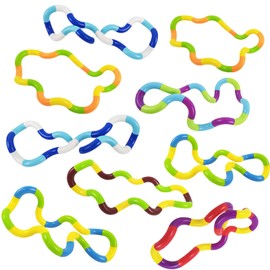 9PCS Fidget Toy, Fidget Toys Adults, Fidget Toys for Kids, Tangle Fidget Toy, Tangle Toys, for Home Office Sensory Play Fine Motor Skills Development Calming Tool Focus Concentration