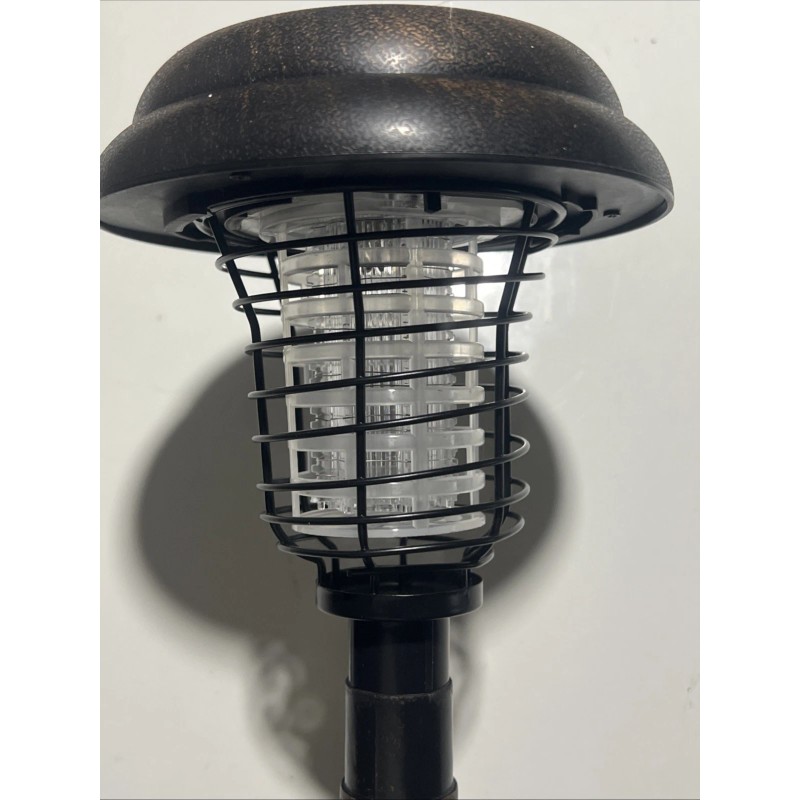 Total Vision Solar Power Bug Zapper Path Led Light 6