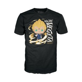 Funko Pop! & Tee: Dragon Ball Z - Majin Vegeta - L