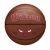 Wilson Basketball, Team Alliance Model, CHICAGO BULLS, Indoor/Outdoor, Mixed Leather, Size: 7