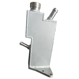 HCHCSPEED Aluminum Power Steering Tank Reservoir Compatible with for Mazda MX5 NC Miata MK3 2006-2015 Silver